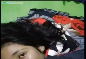 OmeTV ABG Tanktop Hitam Colmek Crot