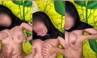 Ngewe Hijabers Sambil Kenyot Susunya