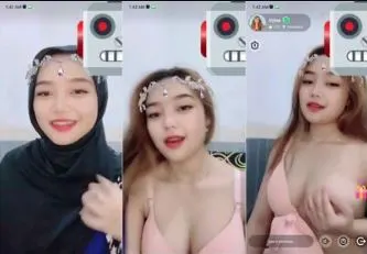 Cantiknya Vivi Hijabers Pamerin Toket Mulusnya