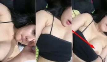 Naila Cantik Pamer Uting Gunung Kembar