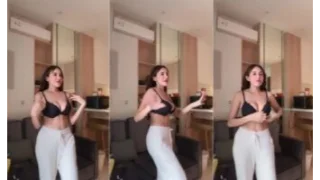 Oza Luthfia Dancing Sexy Pakai BH Aja Tabokin Anu