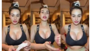Pesona Nora Alexandra Cantik Makin Sexy Bra Hitam